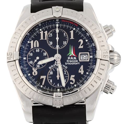 breitling anniversario frecce tricolori prezzo|breitling chronomat 32 blue.